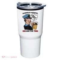 Alcoholic + Autistic IVe Got The Ism And The Tism Funny Tumbler thumb 0