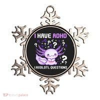 Adhd Awareness I Axolotol Questions Ornament thumb 0