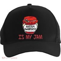 Autism Awareness Is My Jam Five-Panel Snapback Cap thumb 0