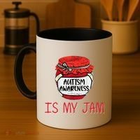 Autism Awareness Is My Jam Coffee Mug thumb 4