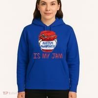 Autism Awareness Is My Jam Hoodie thumb 5