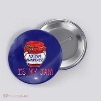 Autism Awareness Is My Jam Button thumb 0