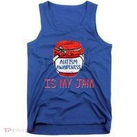 Autism Awareness Is My Jam Tank Top thumb 0