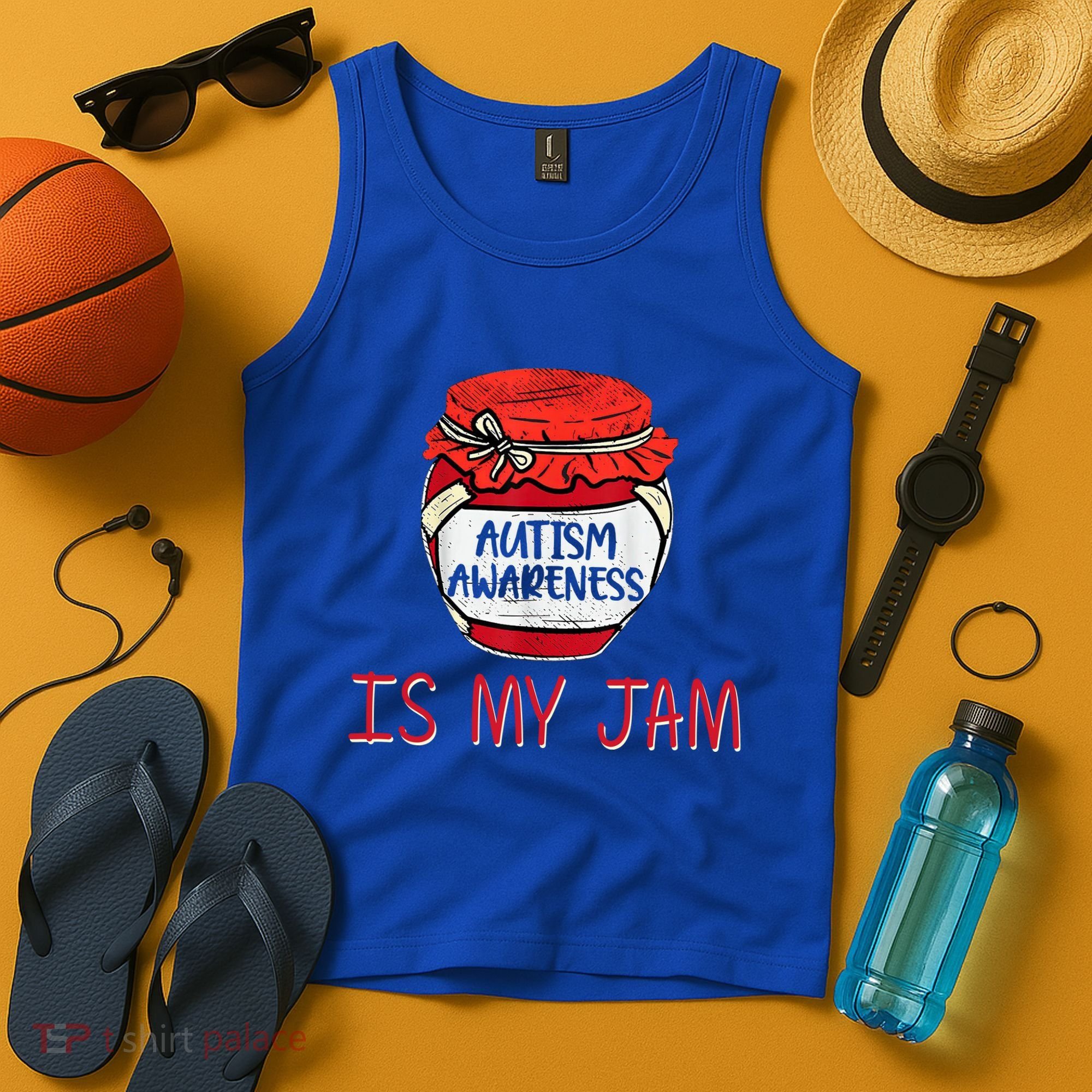 Autism Awareness Is My Jam Tank Top