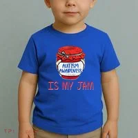 Autism Awareness Is My Jam Toddler T-Shirt thumb 2