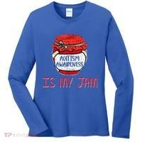 Autism Awareness Is My Jam Women's Long Sleeve Shirt thumb 0