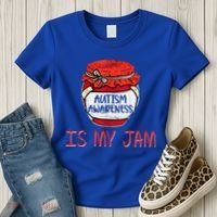 Autism Awareness Is My Jam Women's T-Shirt thumb 3