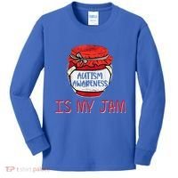 Autism Awareness Is My Jam Kids Long Sleeve Shirt thumb 0