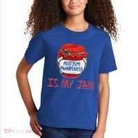Autism Awareness Is My Jam Kids T-Shirt thumb 2