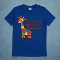 Autism Awareness ItS Ok To Be Different With Giraffe Cute Gift T-Shirt thumb 5