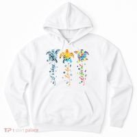Autism Awareness It's Ok To Be Different Sea Turtle Planet Hoodie thumb 0