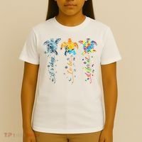 Autism Awareness It's Ok To Be Different Sea Turtle Planet T-Shirt thumb 4