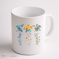 Autism Awareness It's Ok To Be Different Sea Turtle Planet Coffee Mug thumb 1