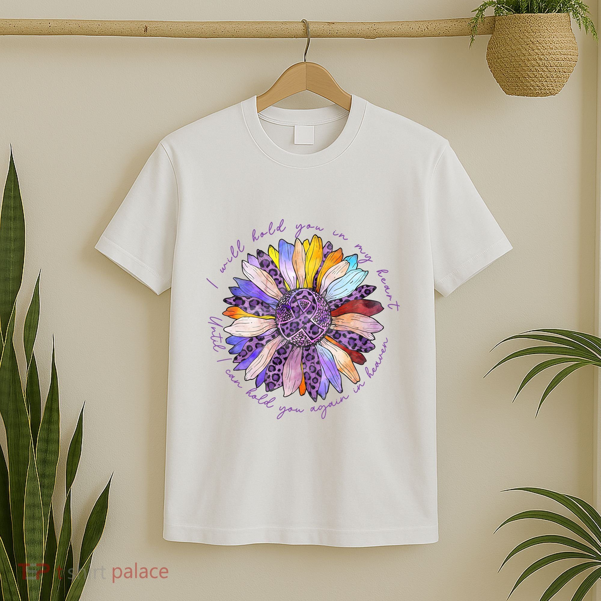 Alzheimers Awareness I Will Hold You In My Heart T-Shirt