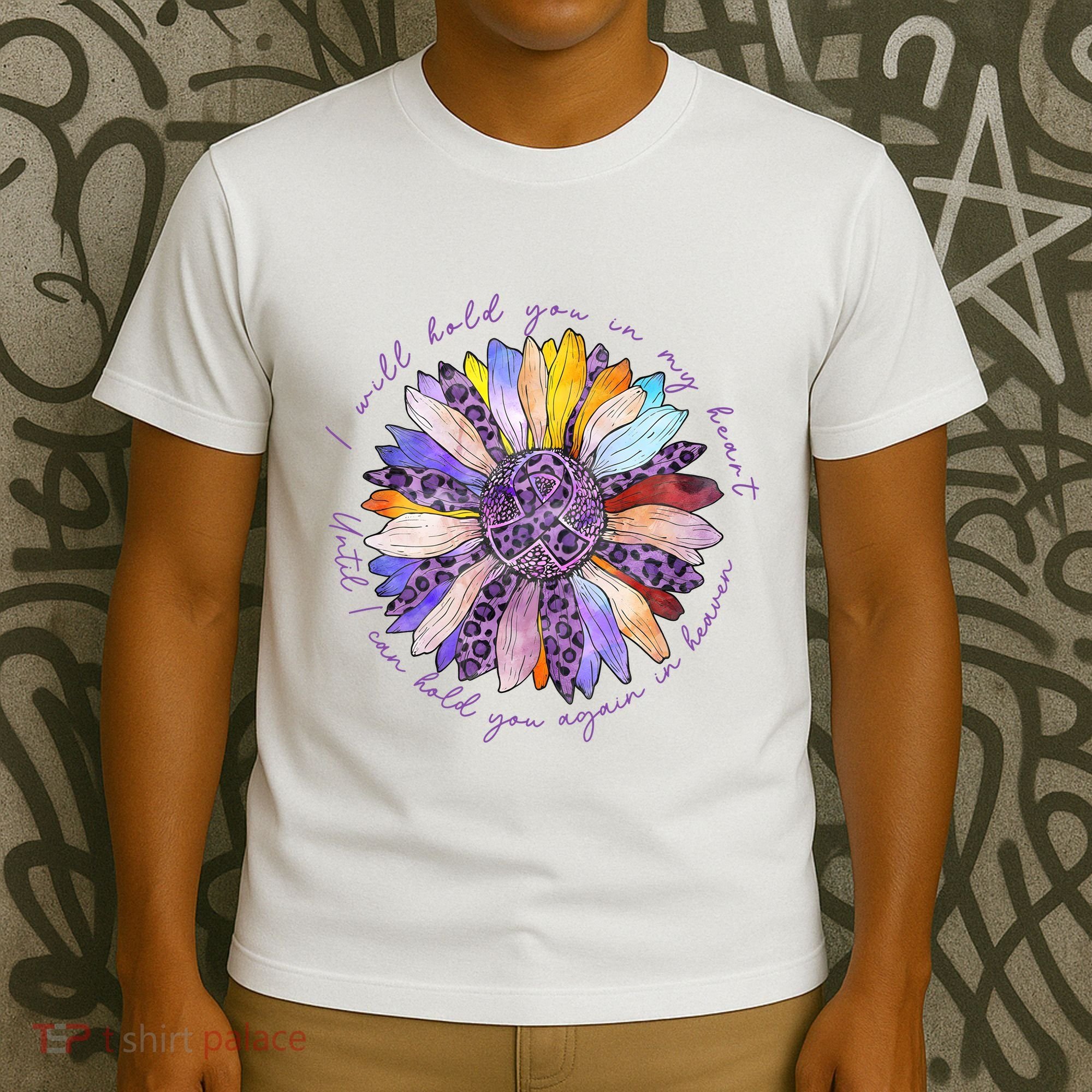 Alzheimers Awareness I Will Hold You In My Heart T-Shirt