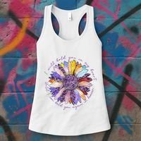 Alzheimers Awareness I Will Hold You In My Heart Women's Tank Top thumb 3