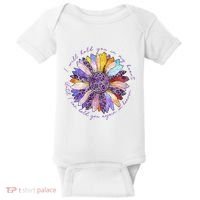 Alzheimers Awareness I Will Hold You In My Heart Baby Bodysuit thumb 0