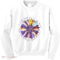 Alzheimers Awareness I Will Hold You In My Heart Kids Sweatshirt thumb 0