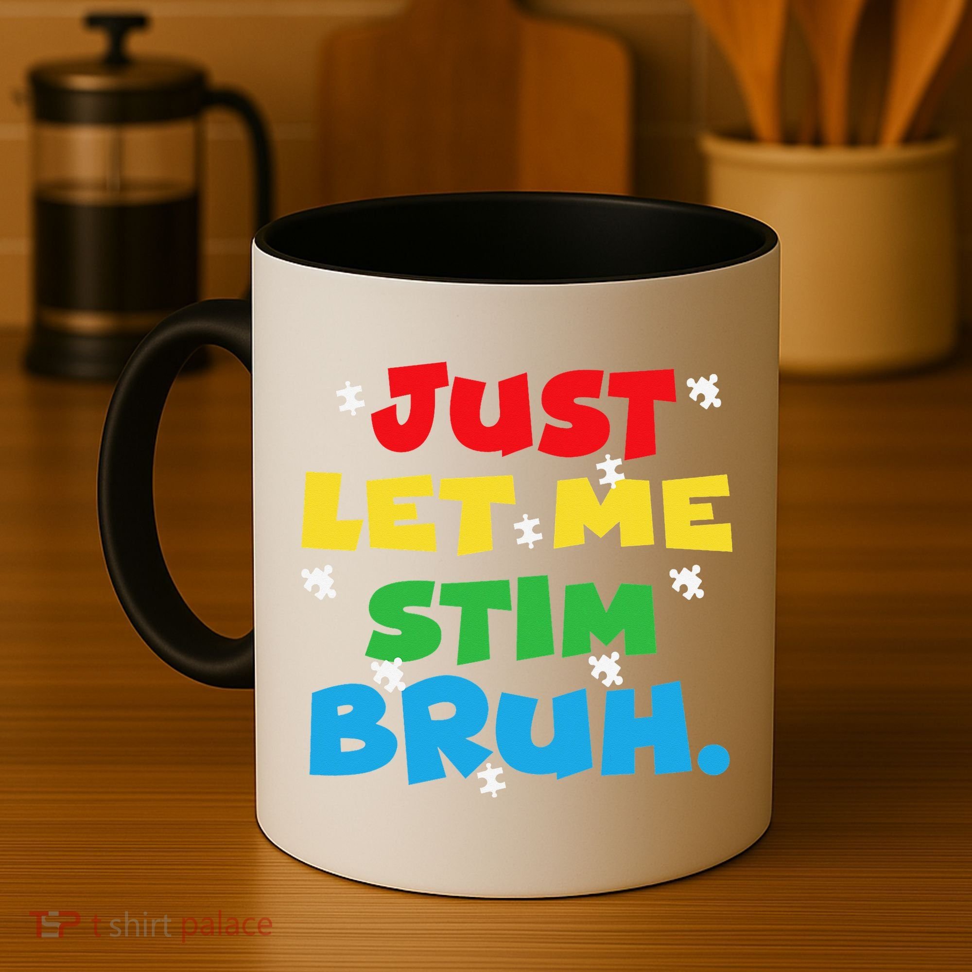 Autism Awareness Just Let Me Stim Bruh Autism Women Coffee Mug