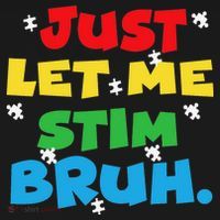 Autism Awareness Just Let Me Stim Bruh Autism Women Ornament thumb 1