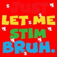 Autism Awareness Just Let Me Stim Bruh Autism Women Santa Hat thumb 1
