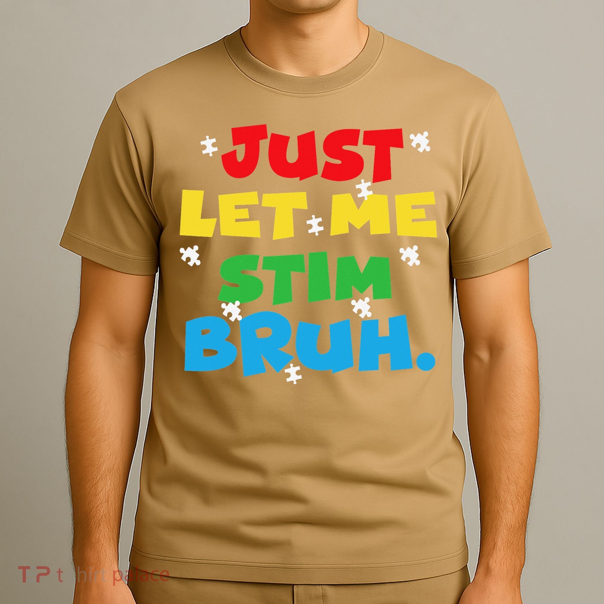 Autism Awareness Just Let Me Stim Bruh Autism Women T-Shirt