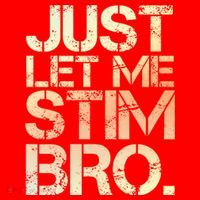 Autism Awareness Just Let Me Stim Bro Cute Gift Santa Hat thumb 1