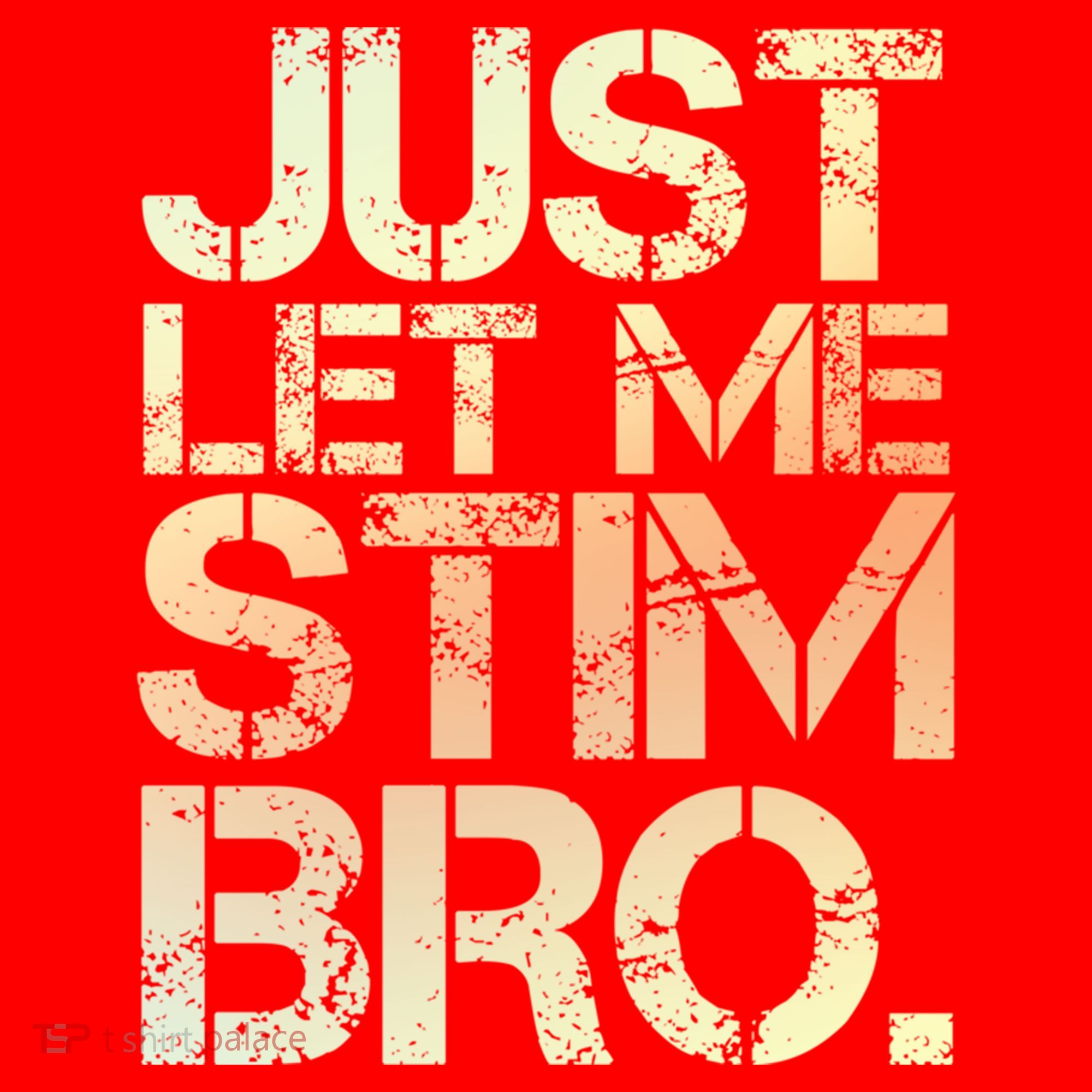 Autism Awareness Just Let Me Stim Bro Cute Gift Santa Hat