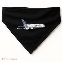Airbus A380 Jet Airplane Airline Aviation Pilot USA-Made Doggie Bandana thumb 0