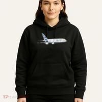 Airbus A380 Jet Airplane Airline Aviation Pilot Hoodie thumb 5