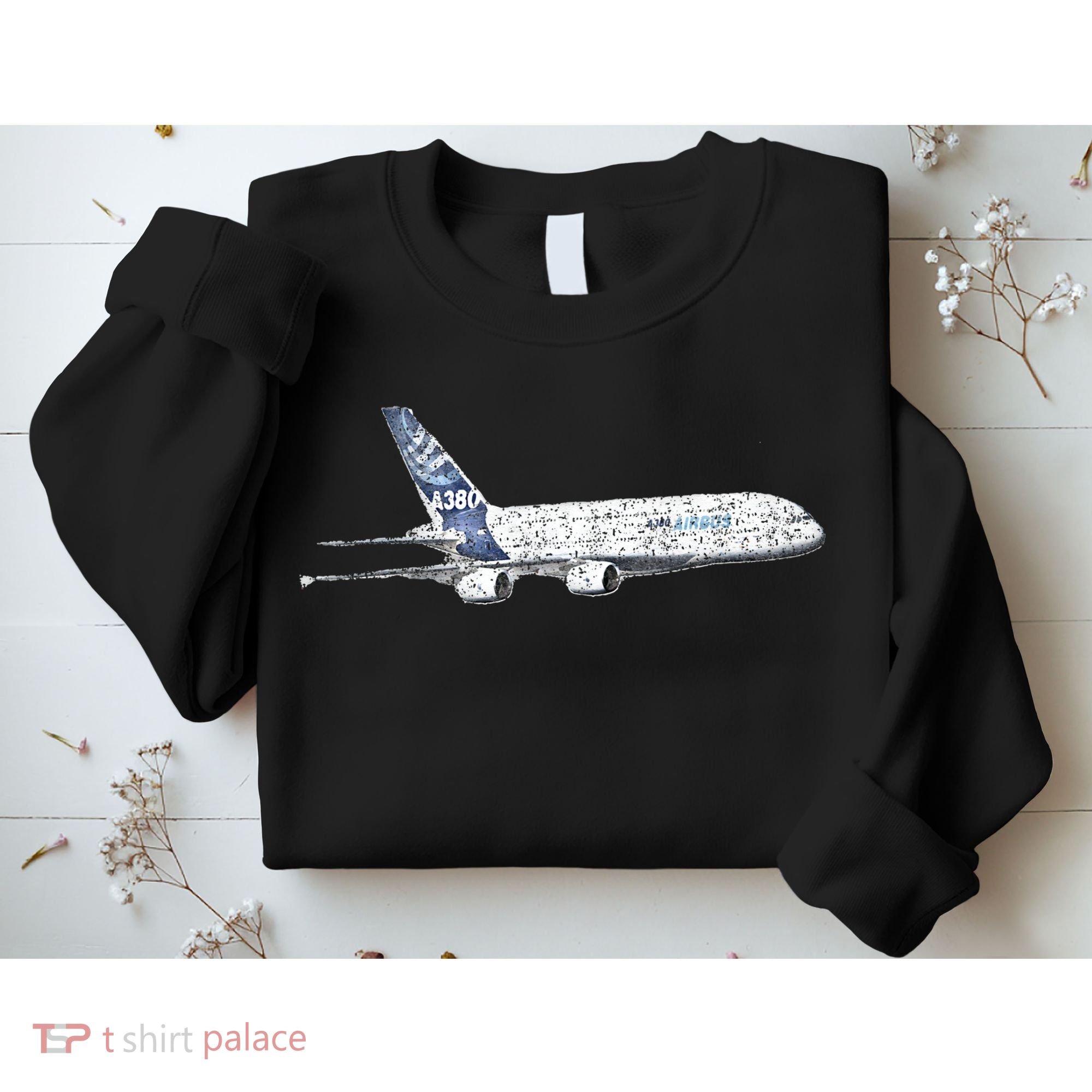 Airbus A380 Jet Airplane Airline Aviation Pilot Sweatshirt