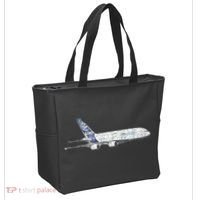 Airbus A380 Jet Airplane Airline Aviation Pilot Tote Bag thumb 2