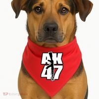 AK47 USA-Made Doggie Bandana thumb 1