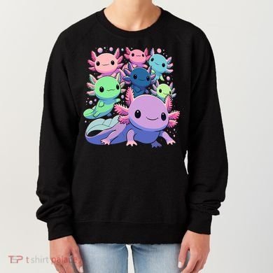 Axolotl Animals Kawaii Axolotls Women's Sweatshirt