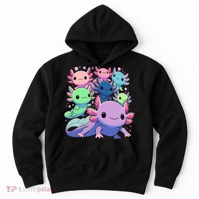 Axolotl Animals Kawaii Axolotls Hoodie