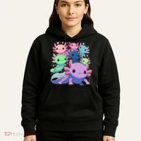 Axolotl Animals Kawaii Axolotls Hoodie thumb 5