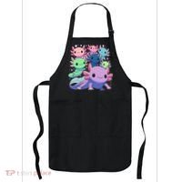 Axolotl Animals Kawaii Axolotls Apron thumb 0