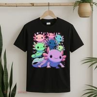 Axolotl Animals Kawaii Axolotls T-Shirt thumb 2