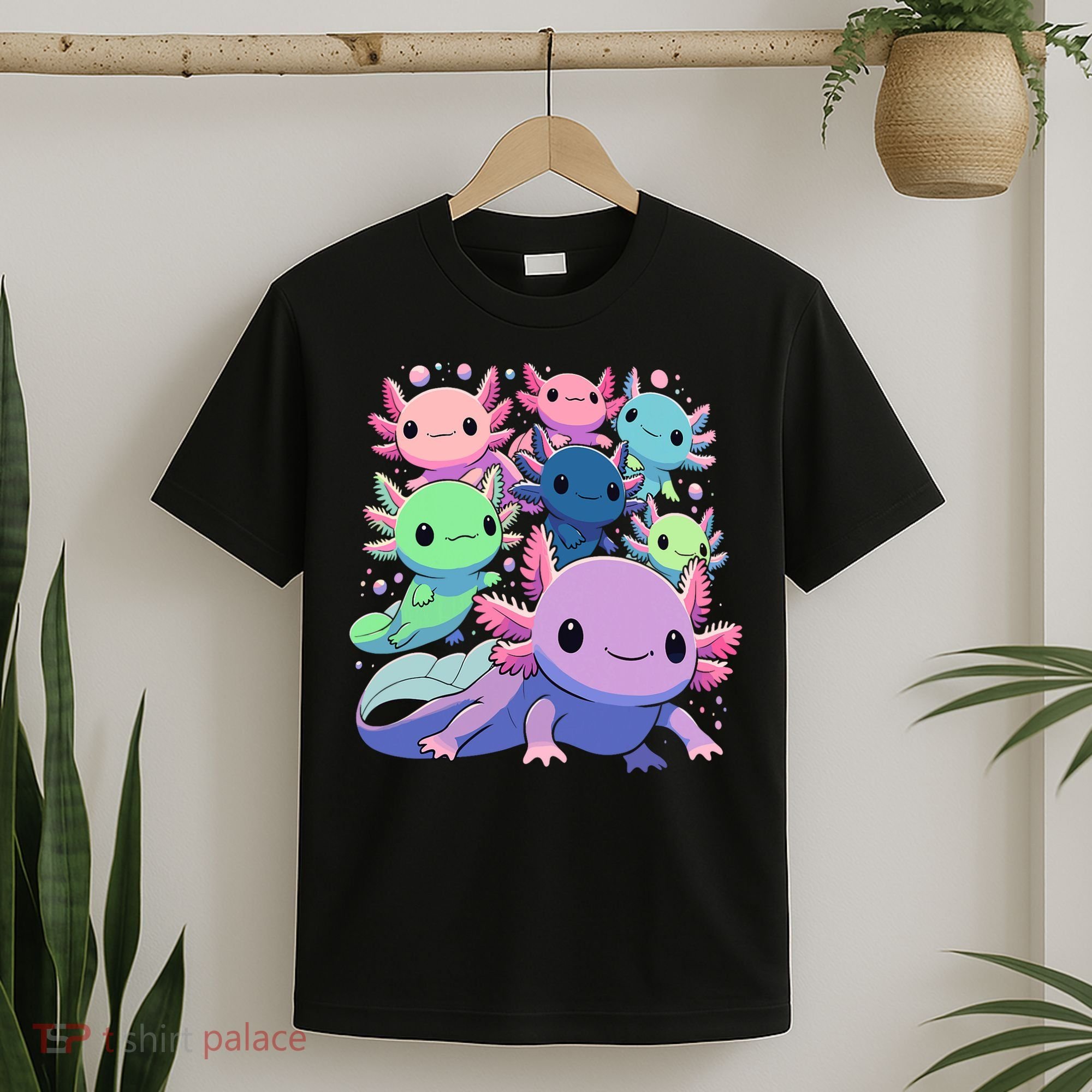 Axolotl Animals Kawaii Axolotls T-Shirt