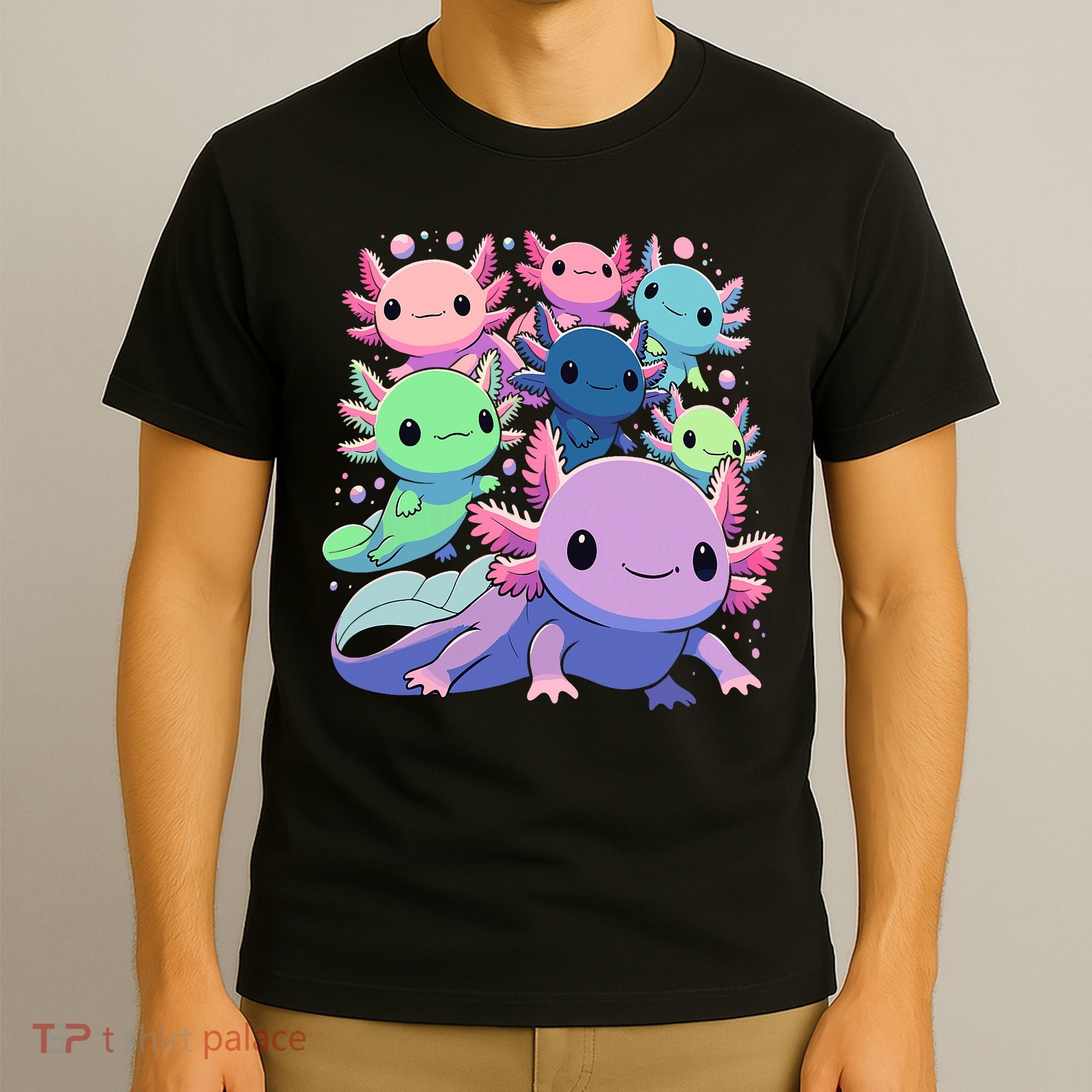 Axolotl Animals Kawaii Axolotls T-Shirt