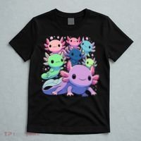 Axolotl Animals Kawaii Axolotls T-Shirt thumb 5
