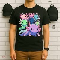 Axolotl Animals Kawaii Axolotls T-Shirt thumb 6