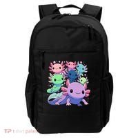 Axolotl Animals Kawaii Axolotls Backpack thumb 0