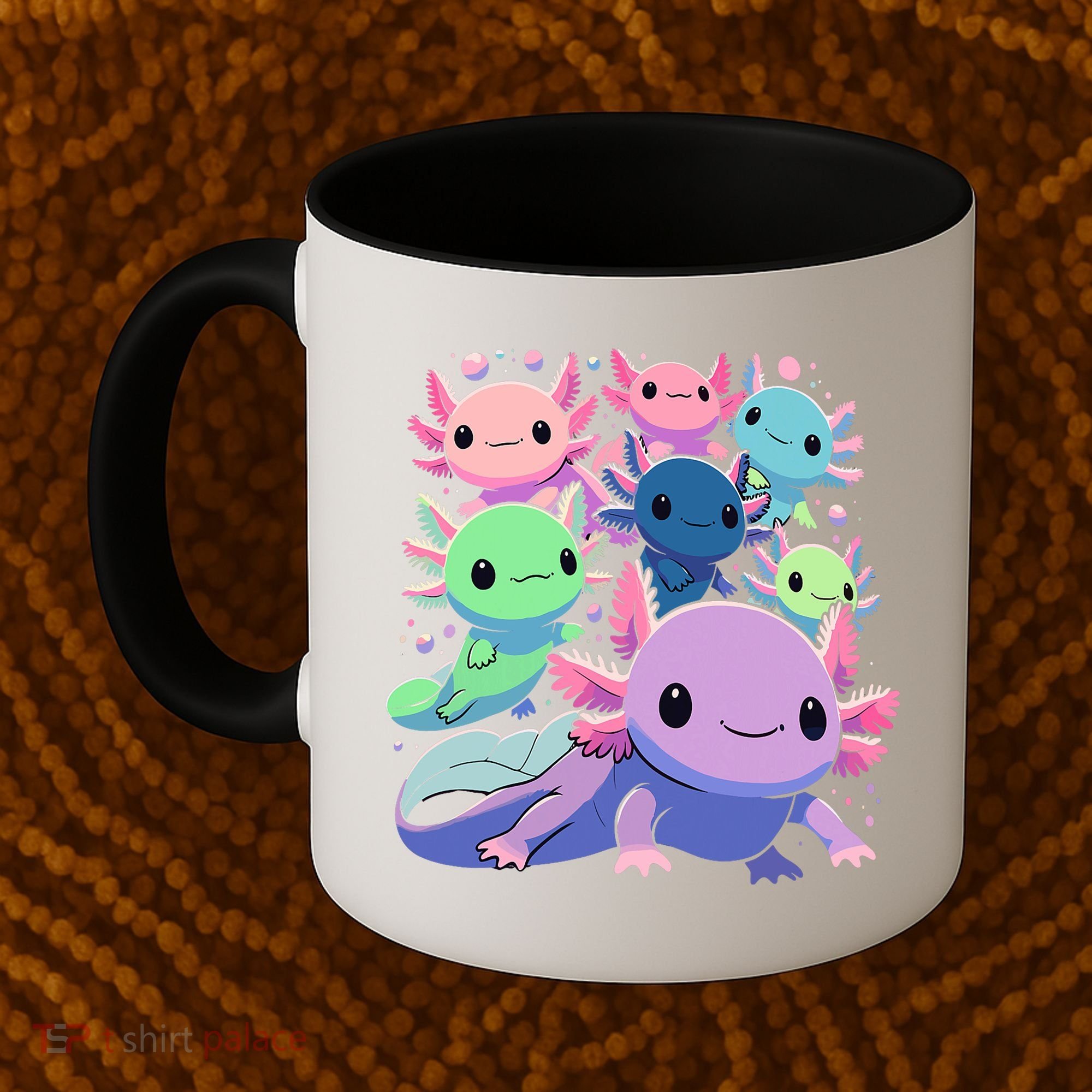 Axolotl Animals Kawaii Axolotls Coffee Mug