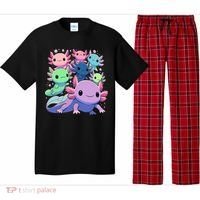 Axolotl Animals Kawaii Axolotls Pajama Set thumb 0