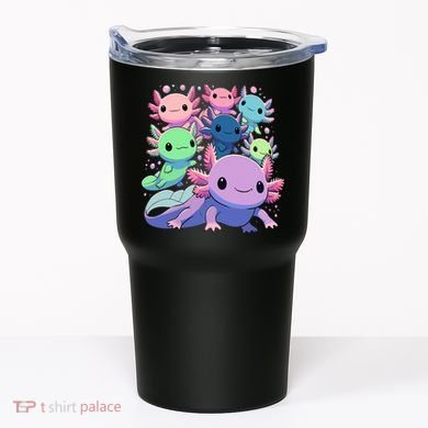 Axolotl Animals Kawaii Axolotls Tumbler