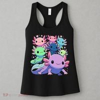 Axolotl Animals Kawaii Axolotls Women's Tank Top thumb 3