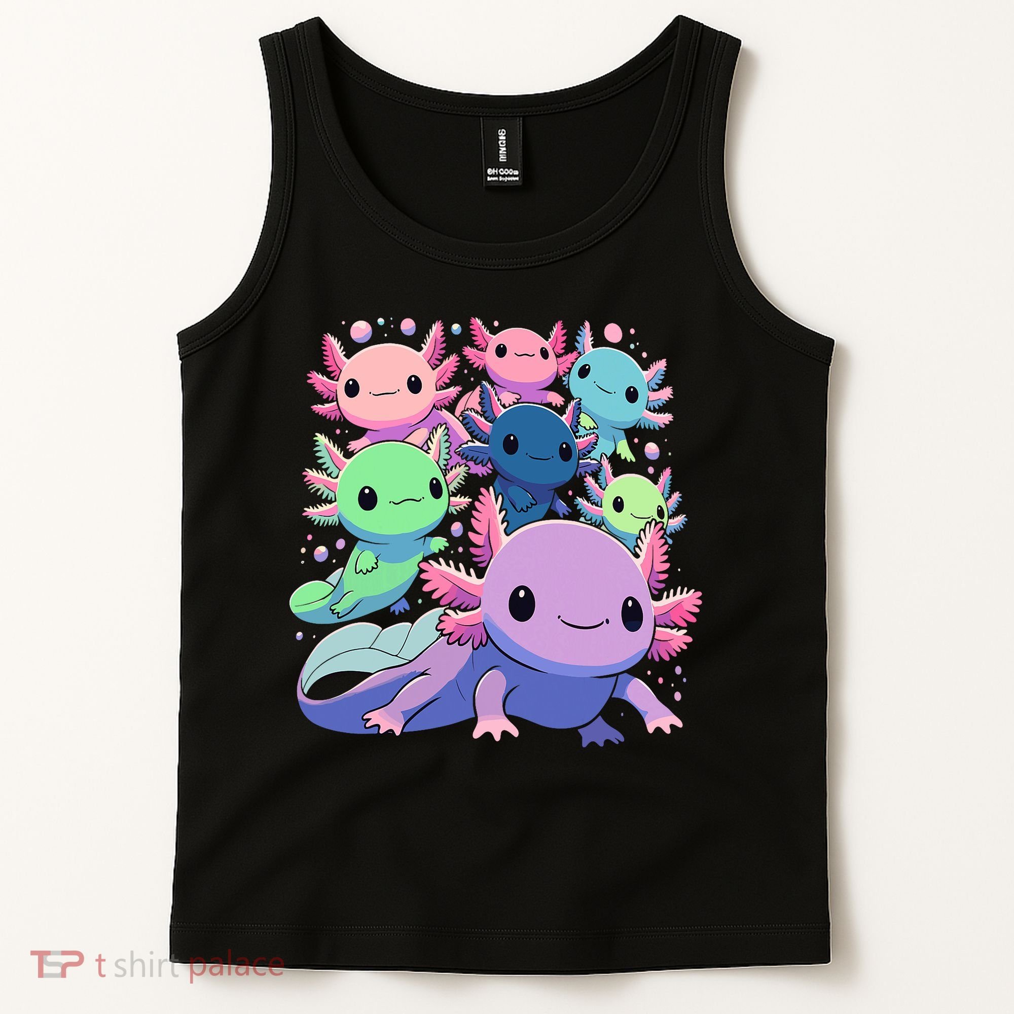 Axolotl Animals Kawaii Axolotls Tank Top