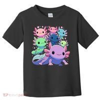 Axolotl Animals Kawaii Axolotls Toddler T-Shirt thumb 0