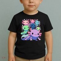 Axolotl Animals Kawaii Axolotls Toddler T-Shirt thumb 2